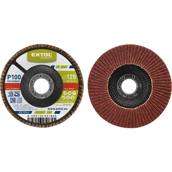 Lamellás csiszoló 115x22 mm P120