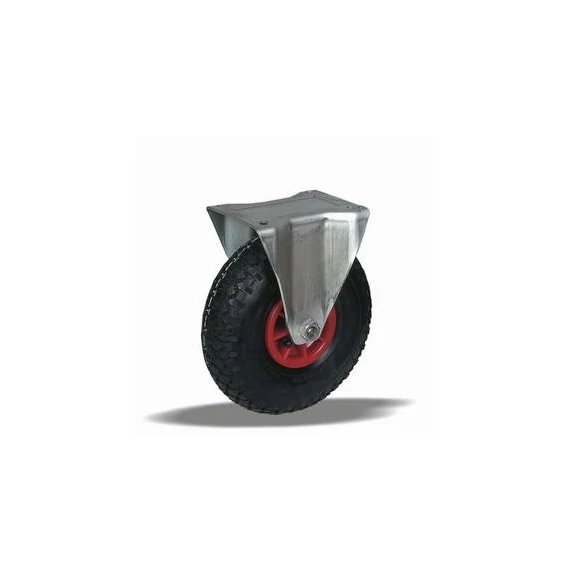 Kerék fix tűgörgős talpas tömlős 260 mm