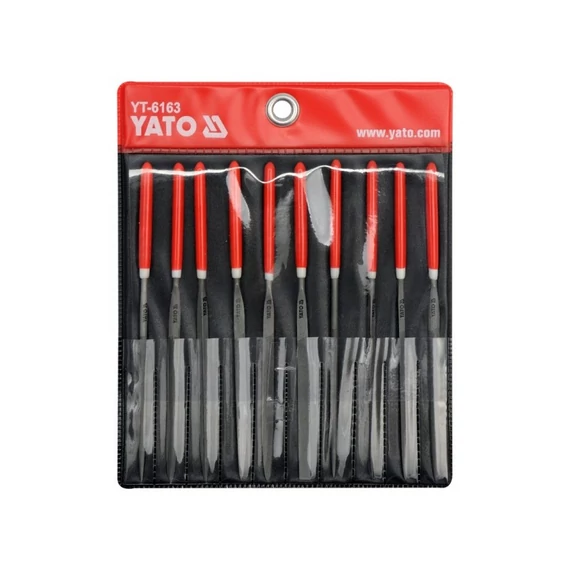 Yato tűreszelő készlet 10 részes 3,0 x 140 mm fémhez
