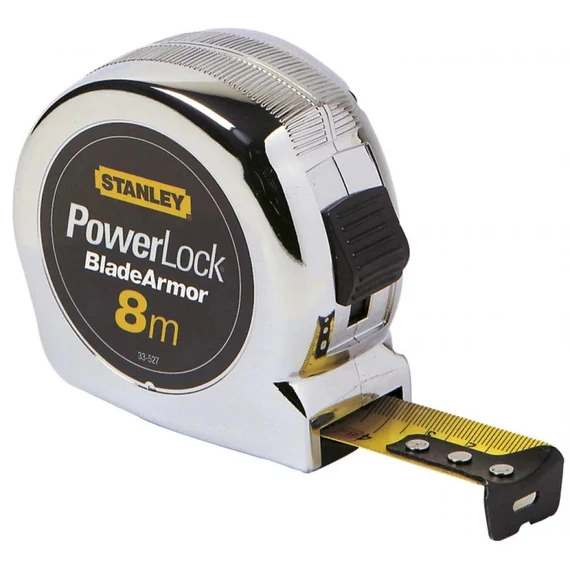 Stanley PowerLock BladeArmor mérőszalag 8 m x 25 mm bliszteren