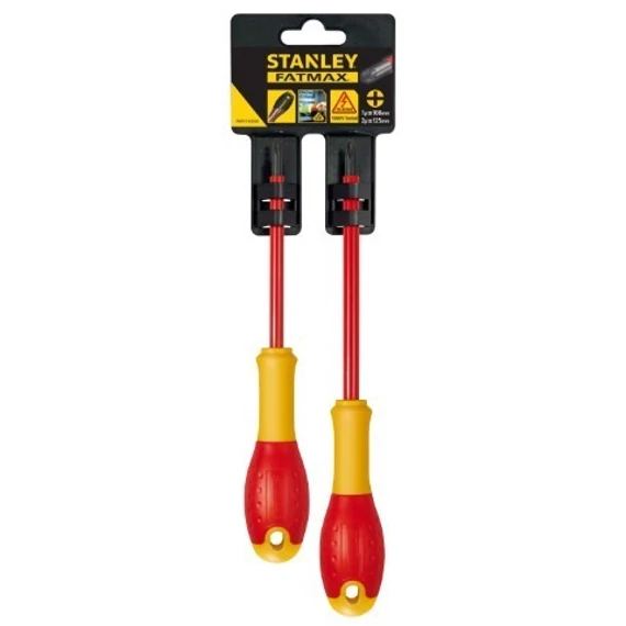 Stanley FatMax szigetelt csavarhúzó PZ1x100, PZ2x125mm