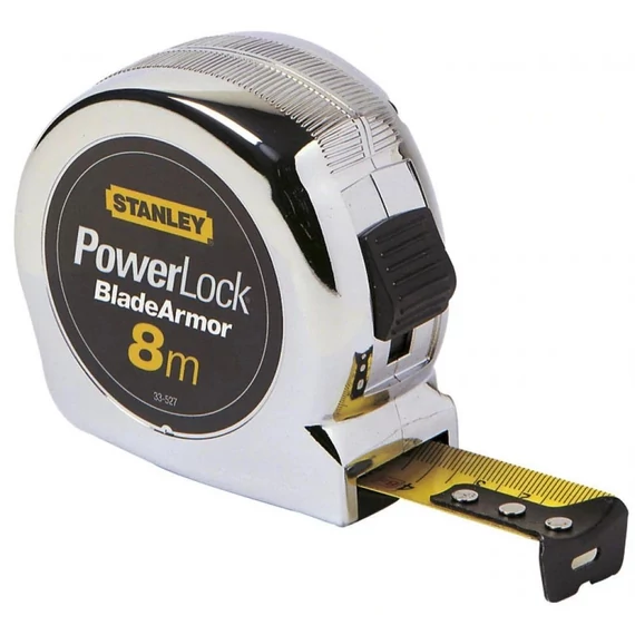 Stanley PowerLock BladeArmor mérőszalag 8 m x 25 mm