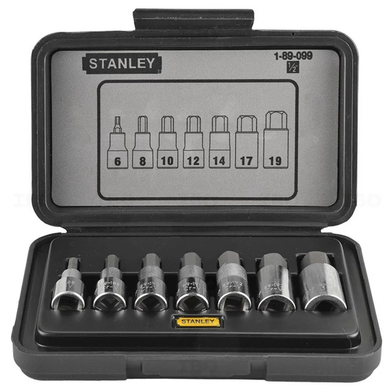 Stanley imbusz dugókulcs készlet 1/2" 7 db