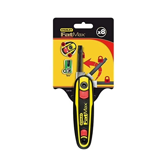 Stanley zárható torx imbuszkulcs készlet 8 db