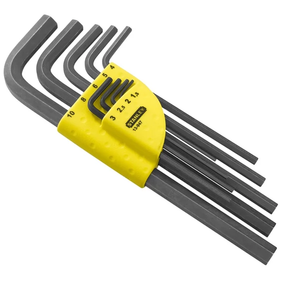 Stanley imbuszkulcs készlet hosszú 1.5 - 10 mm 9 db