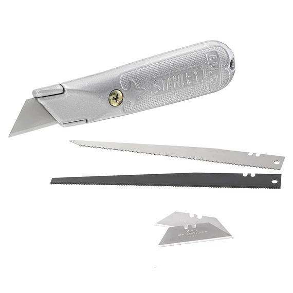 Stanley fémházas kés 140 mm tartalék pengékkel