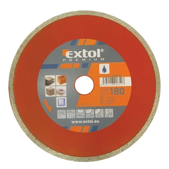 Gyémántvágó korong 125x2.0x22.2 mm csempéhez