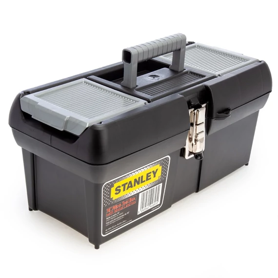 Stanley szerszámláda fém csattal 400 x 209 x 183 mm