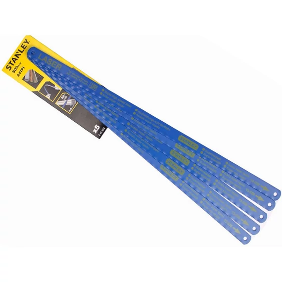 Stanley fémfűrészlap 300 mm 24 TPI 5 db bimetal