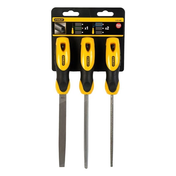 Stanley reszelő készlet 150 mm 3 db-os