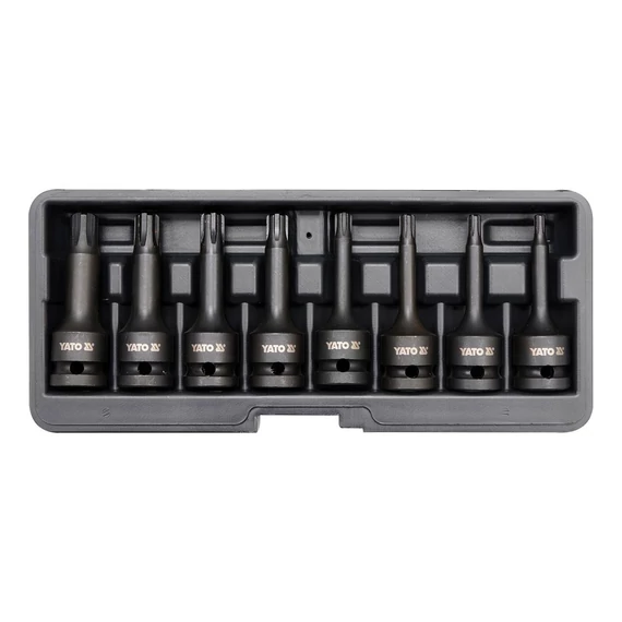 Yato gépi dugókulcs készlet Ribe M5-M13 8 db-os 1/2"