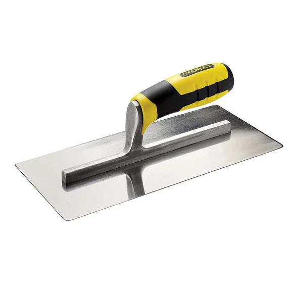 Stanley rozsdamentes acél glettelő 320 x 130 mm ívelt sarokkal
