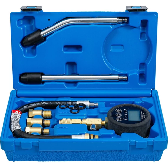 BGS digitális kompressziómérő benzinmotorokhoz 1.5 V 1 x AAA