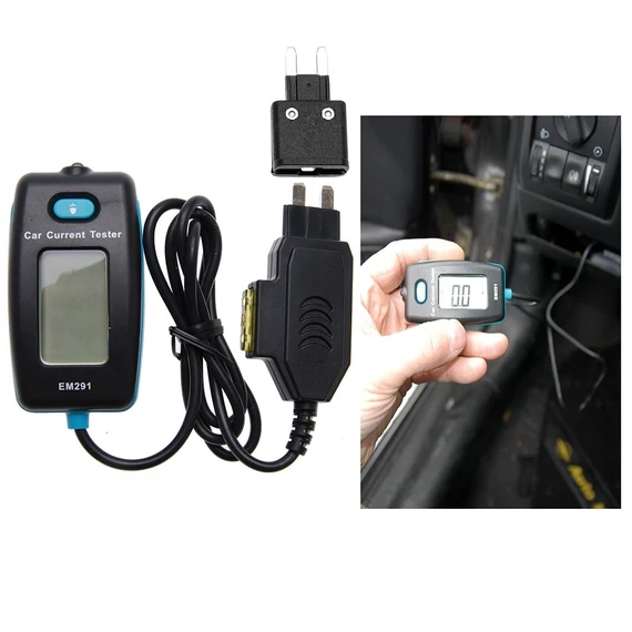 BGS digitális biztosíték áramtesztelő 20 A 24 V