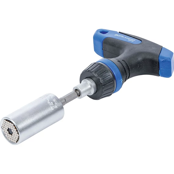 BGS univerzális dugókulcs adapterrel + T-markolattal 3/8"