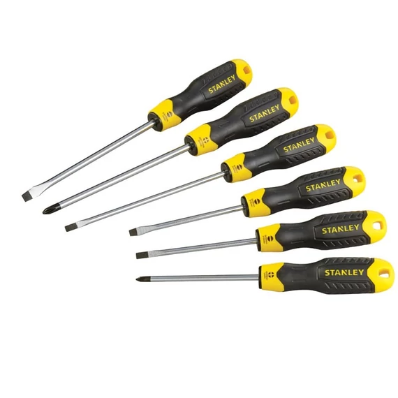 Stanley CushionGrip mágneses csavarhúzó készlet 6 db-os