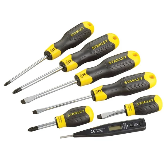 Stanley CushionGrip mágneses csavarhúzó készlet 6 db-os