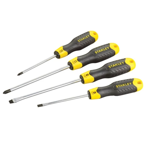 Stanley CushionGrip mágneses csavarhúzó készlet 4 db-os