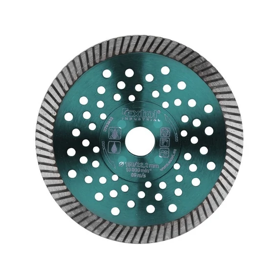 Gyémántvágó korong 150 mm turbo ipari