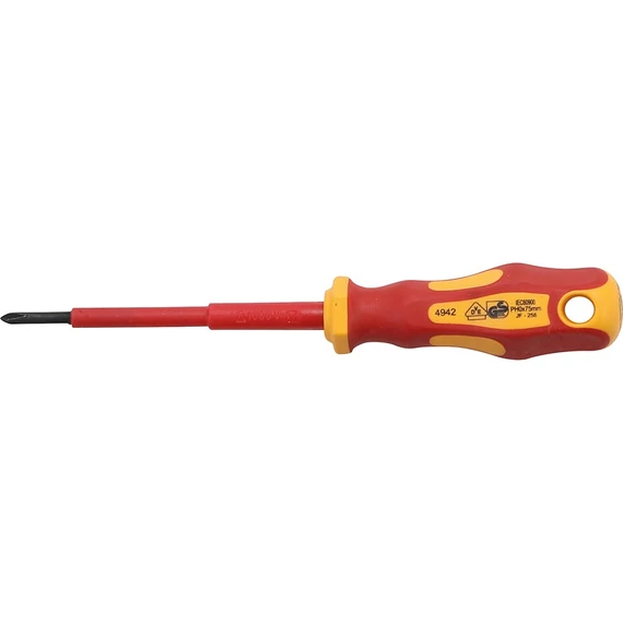 BGS csavarhúzó philips PH0 x 145 mm szigetelt
