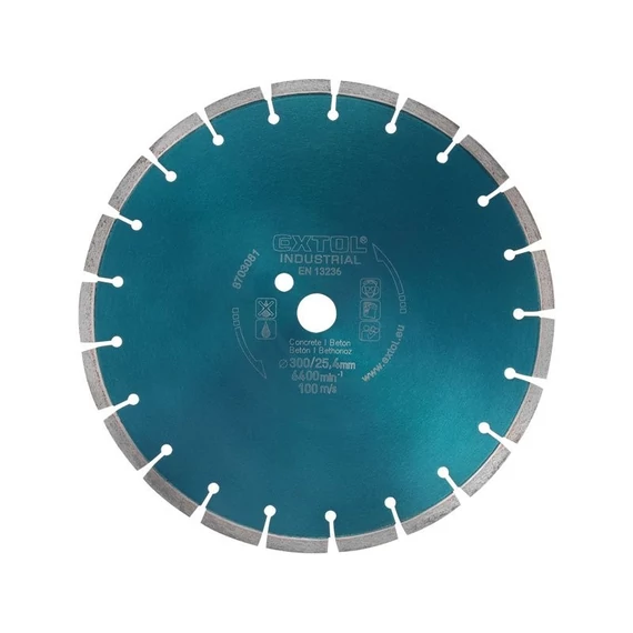 Gyémántvágó korong 350 mm betonra ipari