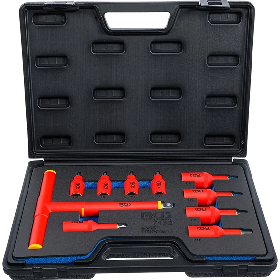 BGS imbusz dugókulcs készlet 1/2"- 3/8" szigetelt 10 db
