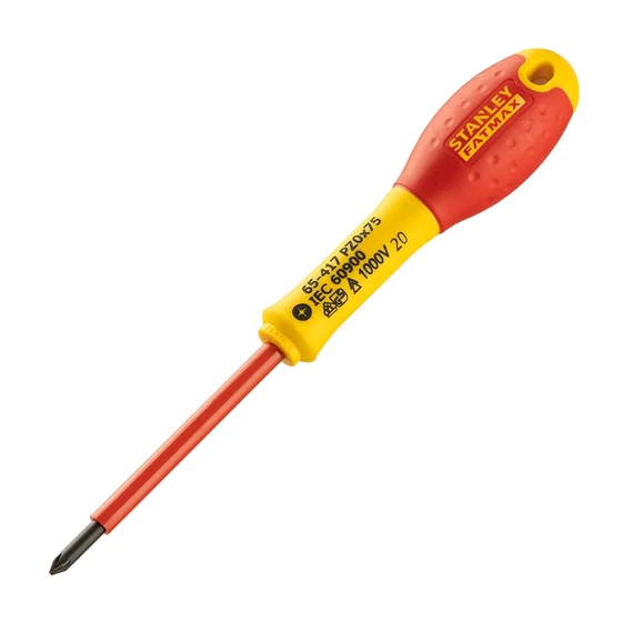 Stanley Fatmax szigetelt Pozidriv csavarhúzó PZ0 x 75 mm