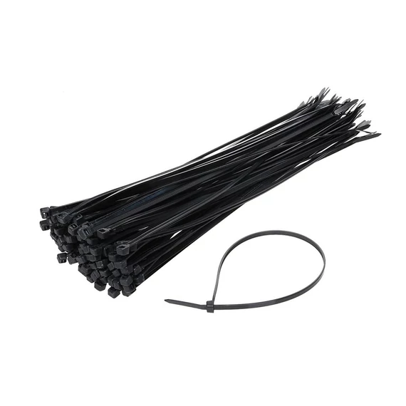Kábelkötöző 3.6 x 150 mm fekete (100 db/csomag)
