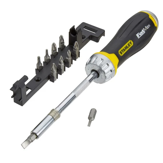 Stanley Fatmax racsnis csavarhúzó bitekkel 11 db-os