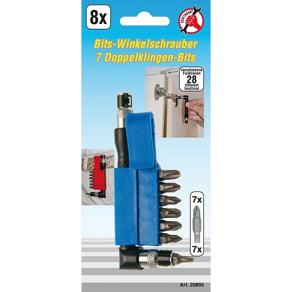 BGS bit készlet duplavégű bitekkel 8 db