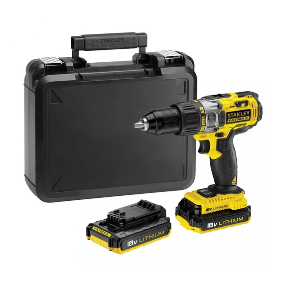 Stanley FMC 625 D2 akkumulátoros fúró-, csavarozó 18 V 2 db 2 Ah akkuval