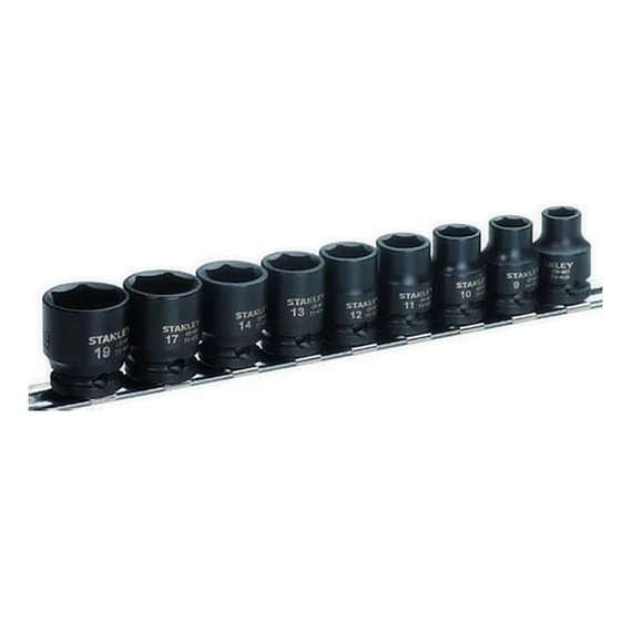 Stanley gépi dugókulcs készlet 9 db-os 8-19 mm