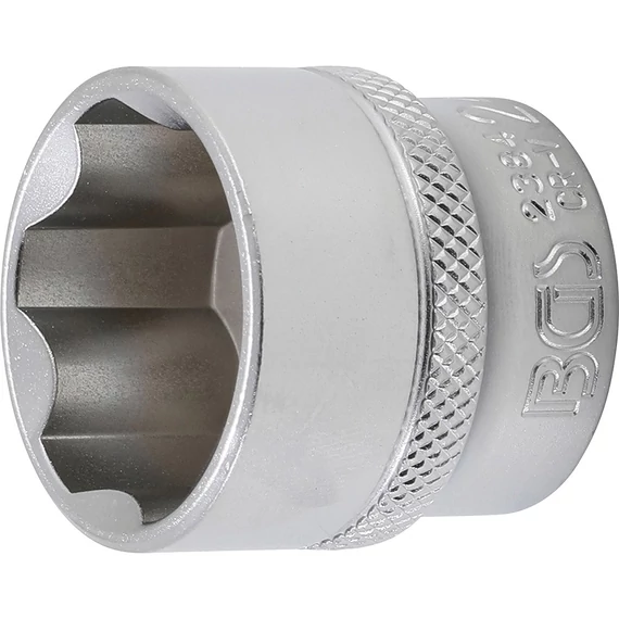 BGS dugókulcs 24 mm 3/8" hatlapfejű "Super Lock"