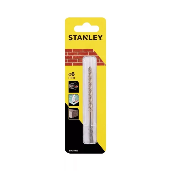 Stanley betonfúró 6x100/60 mm hengeres szárral