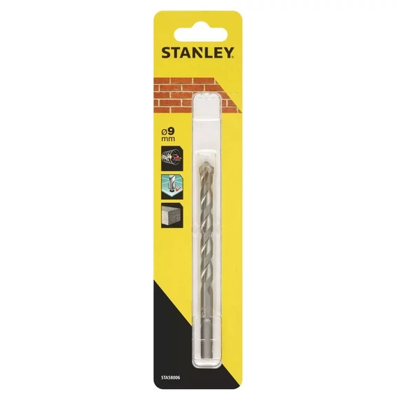 Stanley betonfúró 9x120/80 mm hengeres szárral