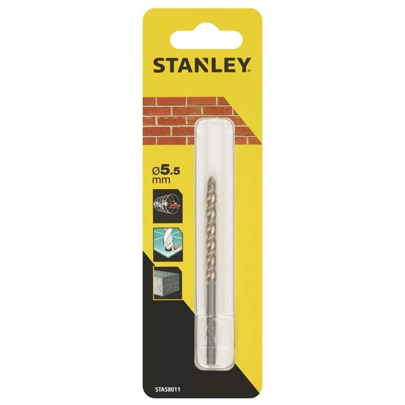 Stanley betonfúró 5.5x85/50 mm hengeres szárral