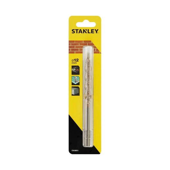 Stanley betonfúró 12x150/80 mm hengeres szárral