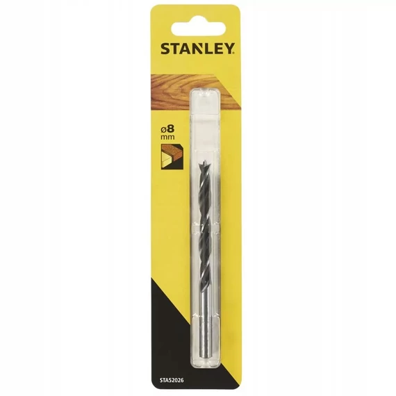 Stanley fafúrószár 8x120 mm hengeres szárral