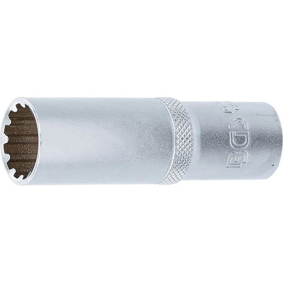 BGS dugókulcs 17 mm 1/2" 12 szögű hosszított "Gear Lock"