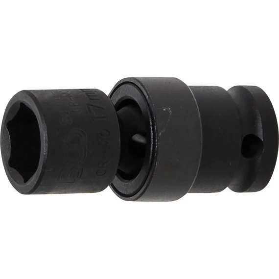 BGS csuklós gépi dugókulcs 17 mm 1/2" hatlapfejű