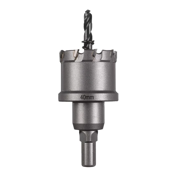 Milwaukee TCT lyukfűrész 40 mm 3 oldalas befogással inox