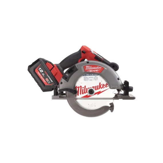 Milwaukee akkumulátoros körfűrész 190 x 30 mm vezetősínnel  + termosz