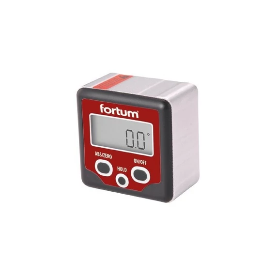 Fortum digitális szögmérő ±0,1° pontosság