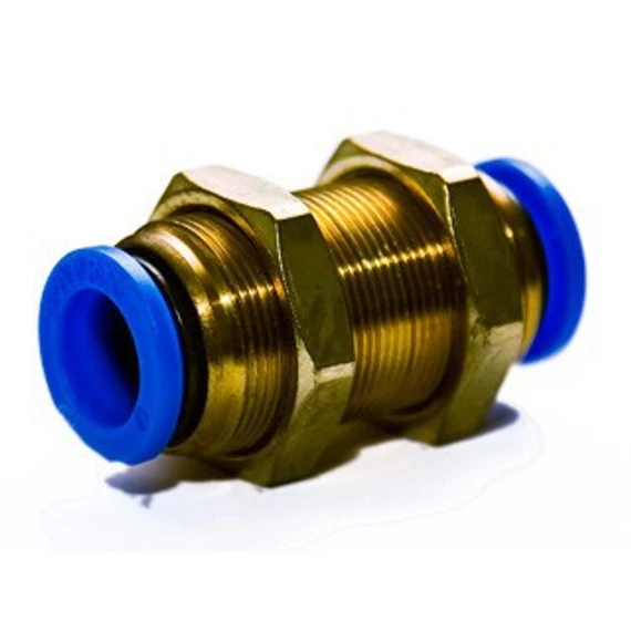 Műanyagcső csatlakozó réz 12 mm