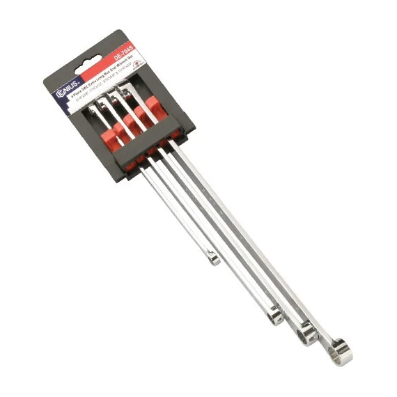 Genius csillagkulcs készlet 4 db 5/16" - 11/16" hosszú