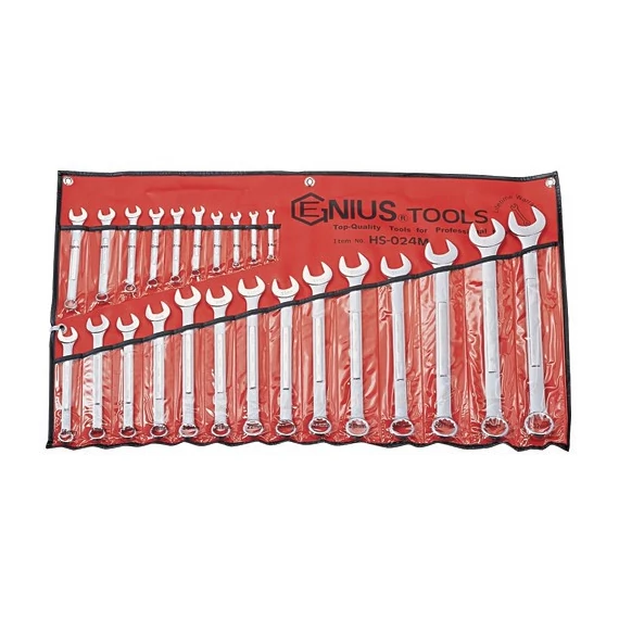 Genius csillag-villáskulcs készlet 24 db 6-32 mm