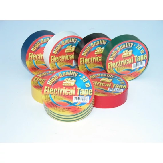 Szigetelőszalag 19 mm x 20 m fekete