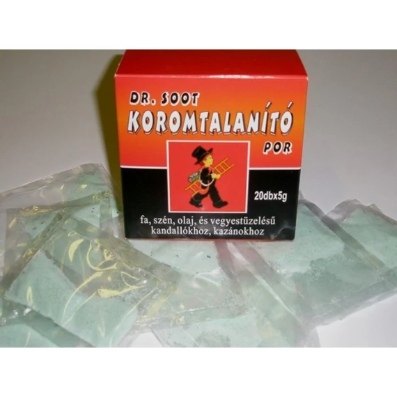 Koromtalanító por 20db x 5gr Dr.Soot