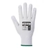 Portwest ESD Micro pontozott védőkesztyű szürke / fehér, XS-es méret