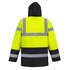 Portwest Kontraszt Traffic munkavédelmi kabát sárga / tengerészkék, 4XL-es méret